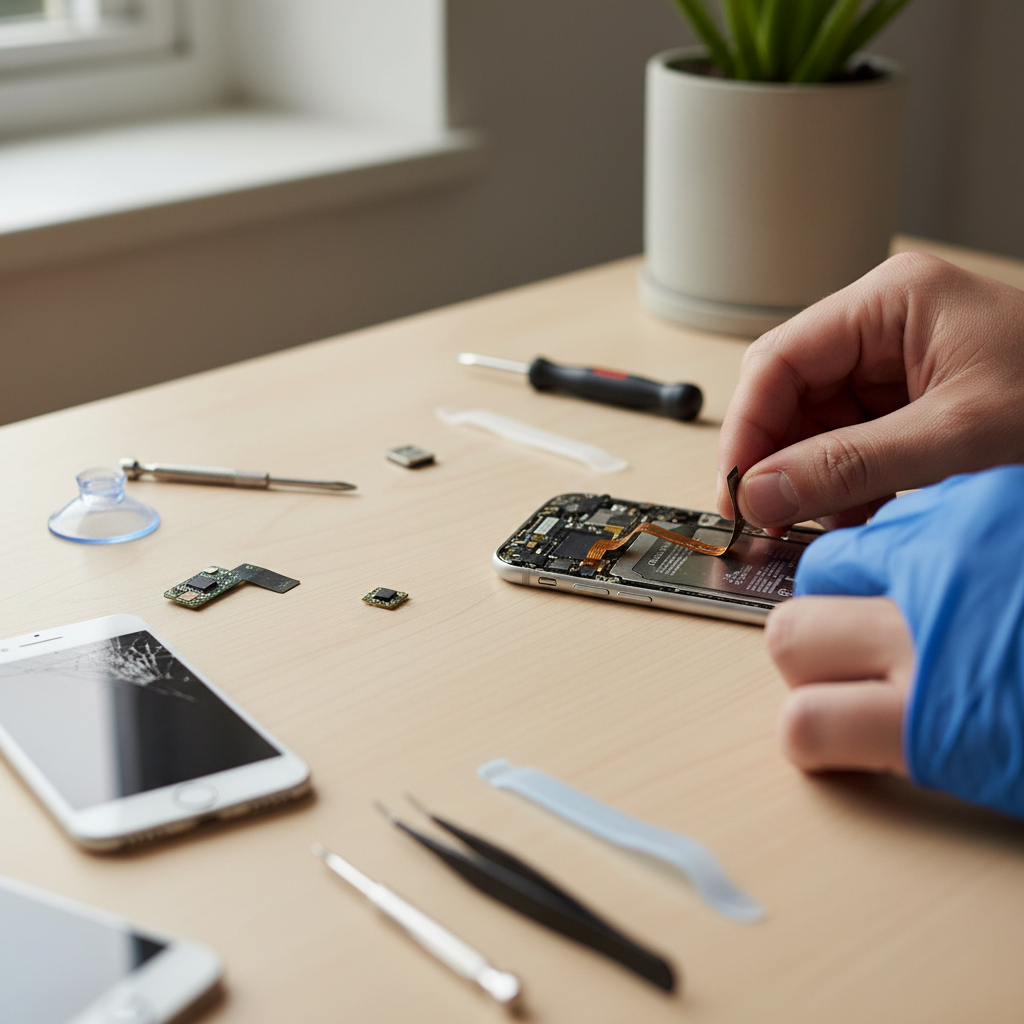 Een plek voor uw mobiele apparaat
